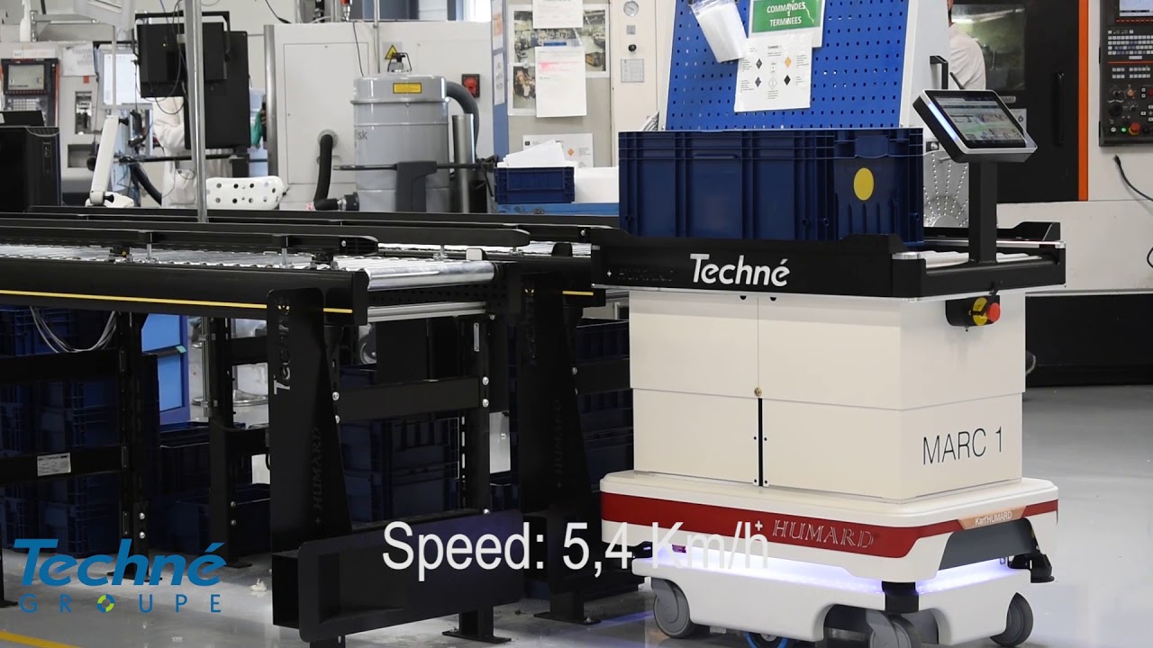Techn Presents You His New Employee Our Robot MARC YouTube