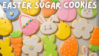 Satisfying Sugar Cookie Decorating: Easter Set!
