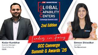 Kedar Kumbhar at Gcc Pune 2026 | Shared his perspectives on the evolving role of GCCs
