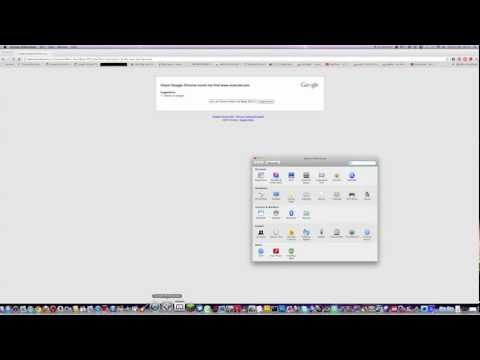 How to fix website connection error - Google Chrome - MAC