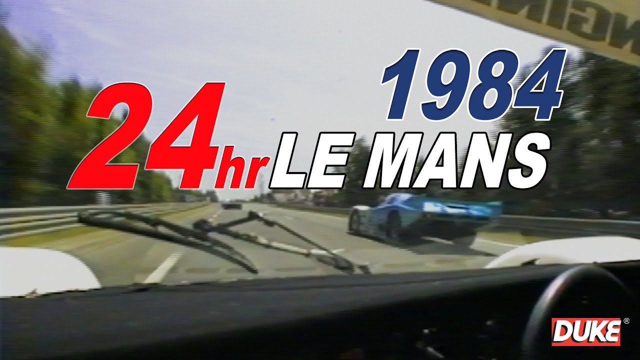 24 Hours Le Mans 1984  In Car  Porsche 956  Richard Lloyd