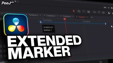 DaVinci Resolve | Extended Marker