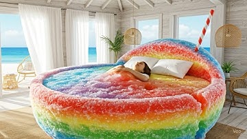 Which bed would you sleep in? 🛌🌈 | Cozy & Satisfying AI ASMR Sounds #aiasmr #asmr