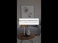 Rules Of Interior Design - How To Hang Art Above A Sofa (The Secret Technique)