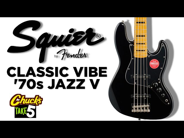 Squier Classic Vibe '70s Jazz Bass V (feat. Josh DuBois) | TAKE 5 