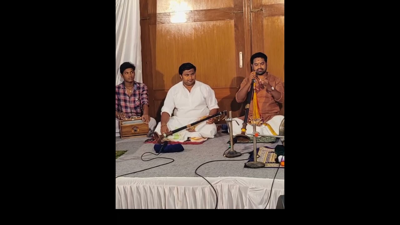 vatapi Ganapati Keerthana nadhaswaram  dharmarao hare Krishna thivil chitti taju srinu 🙏