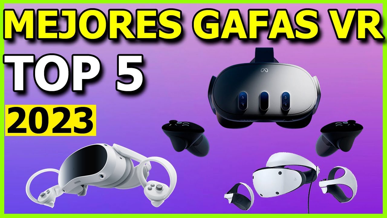 ✓ TOP 5 MEJORES GAFAS VR del 2023 🤔 REALIDAD VIRTUAL y MIXTA 