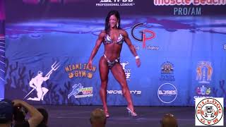 IFBB Pro Fitness All Competitors Prejudging 2019 Miami Muscle Beach