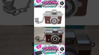 Drawing a Vintage Camera Digitally | Speed Art