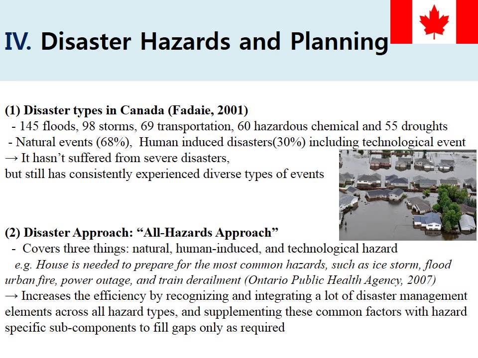 phd disaster management canada