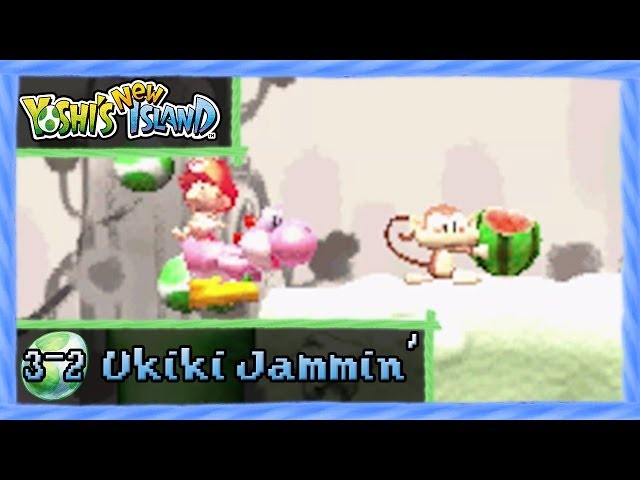 Yoshi's New Island - World 3-2: 