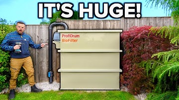 Installing a MASSIVE Koi Pond Filter System (Start to Finish)