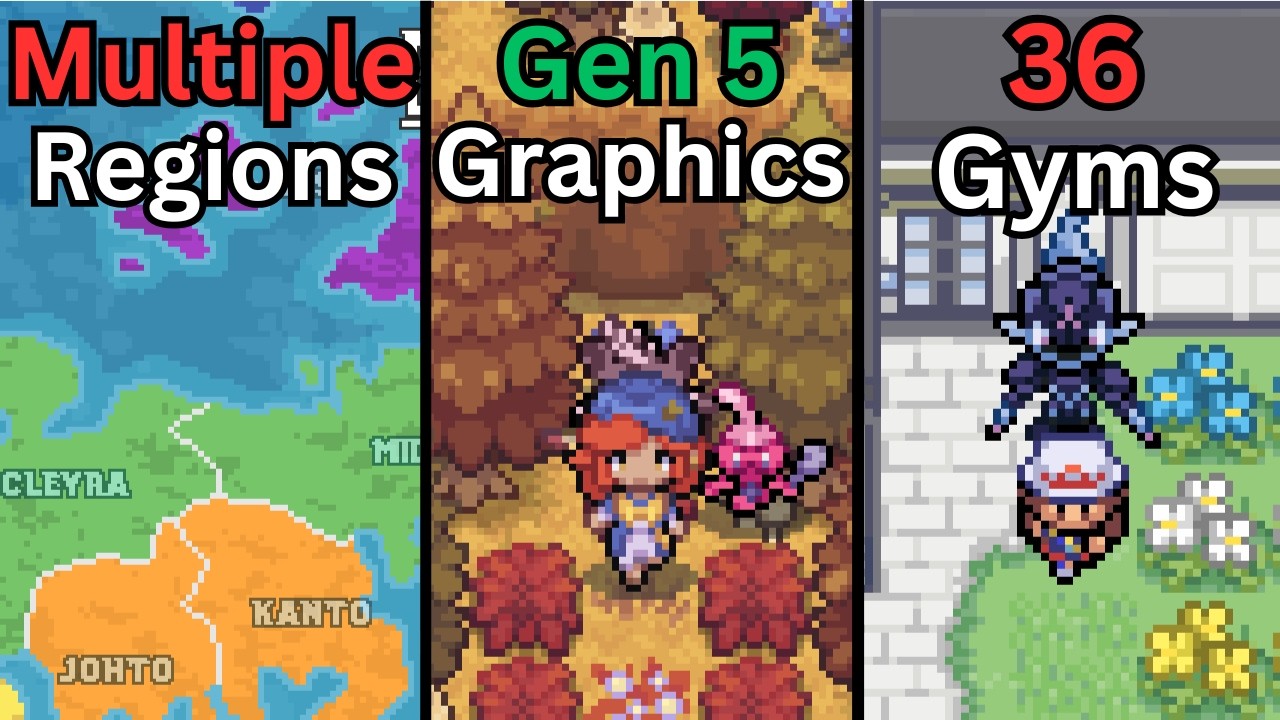Ranking Every Pokemon Fan Game I Played In 2025!