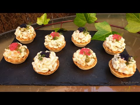 Видео: Веррини със сьомга и прясна краставица