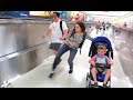 PLAYING SOCCER IN THE AIRPORT!