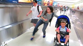 PLAYING SOCCER IN THE AIRPORT!