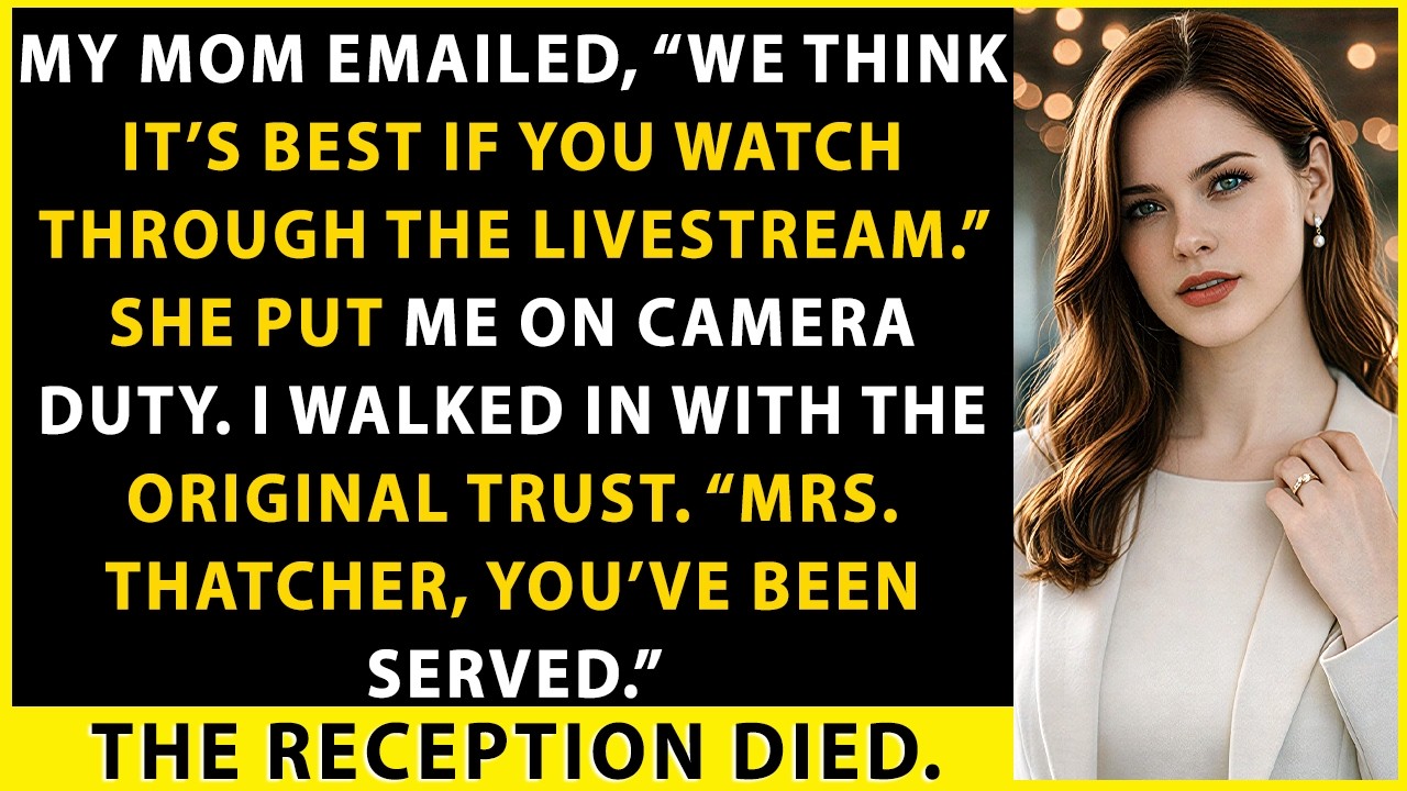 “My parent emailed me don't come to my sister’s wedding watch through livestream ok, i knew what...