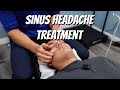 Treating a sinus headache