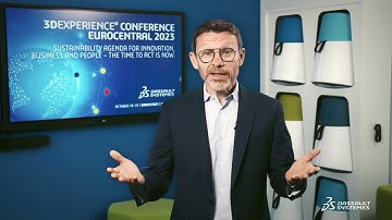 CATIA CEO Olivier Sappin is inviting you at the 𝟯𝗗EXPERIENCE Conference Eurocentral 2023