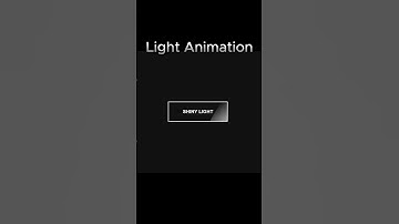 🔥 Cool Light Animation Button Using HTML  CSS ✨#shorts #htmlanimation #button #csseffects