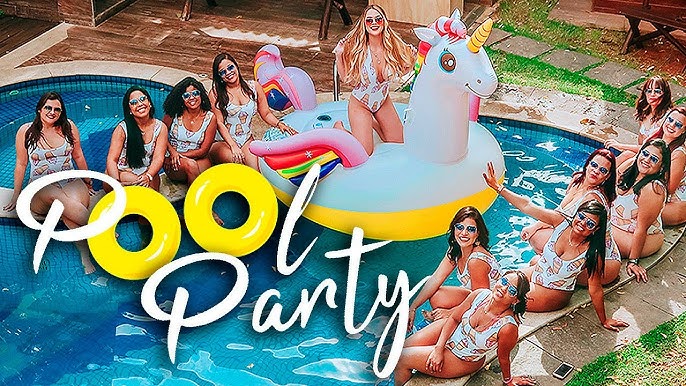 Festa Pool Party Infantil  Oi pessoal,passando para mostrar um pouquinho  de como foi o #poolparty de 6 anos da minha princesa 😍