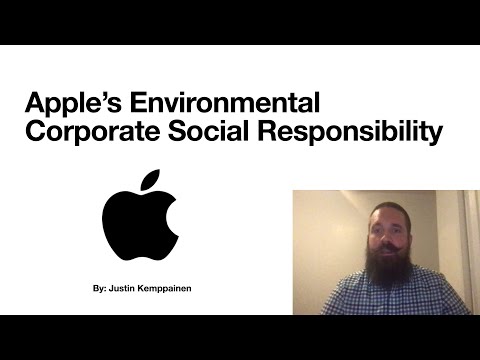 Vídeo: Com és socialment responsable Apple?