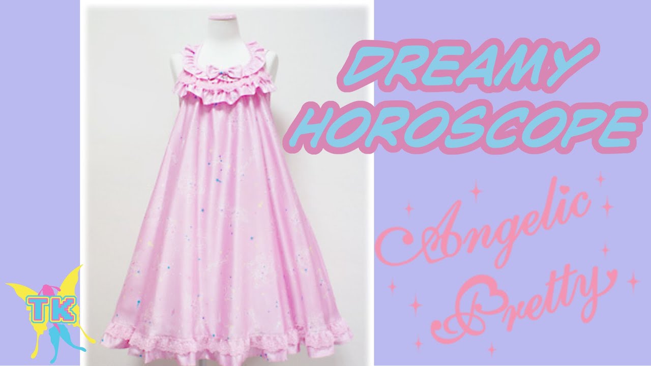 Angelic Pretty Dreamy Horoscope JSK Pink TAZZY KAZE YouTube