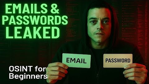 How Hackers Find Email & Passwords from Leaked Databases | OSINT for Beginners