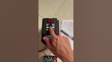 Cách đấu NÚT NHẤN thuận/ngược cho BIẾN TẦN ARINCO AM3- phần 3