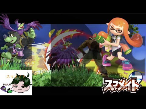 「スマブラSP」バンカズ　スマメイト　対インクリング