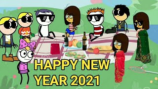 New Year 1 January 2020 - Mising cartoon video - Mising comedy video - mising tani