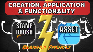 Affinity Designer Assets - Beginners Guide vs Procreate Stamp Brush. How to Create & Prepare