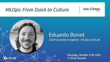 Data & Drinks: MLOps: From Stack to Culture