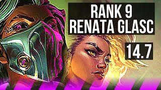 RENATA GLASC & Varus vs RELL & Ezreal (SUP) | Rank 9 Renata Glasc, 1/5/25 | BR Challenger | 14.7