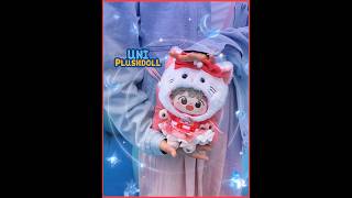 Cat Run 20cm Uni Plush Doll Clothes: Check out these adorable cotton doll clothes in our shop