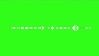 Higher meme audio vizualizer green screen