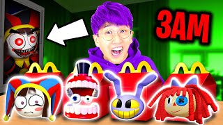 НЕ ЗАКАЗЫВАЙТЕ AMAZING DIGITAL CIRCUS HAPPY MEAL В 3 УТРА!? (ЗЛОЙ POMNI НАС АТАКОВАЛ!)