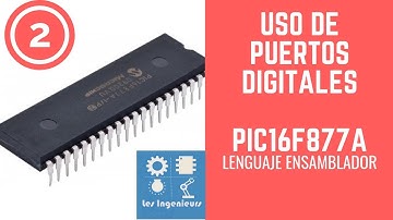 ✅LEDS CONECTADOS al PIC | MICROCONTROLADOR PIC16F877A | Curso ENSAMBLADOR