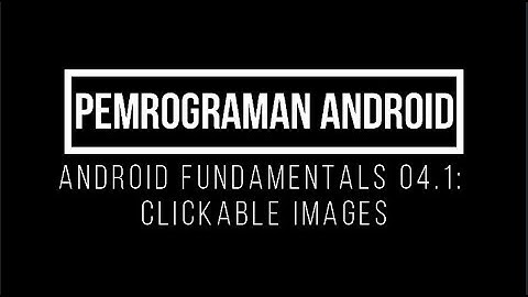[Android Studio] Droid Cafe - Clickable Images