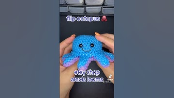 Rainbow Loom Flip Octopus🐙