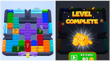 Color block jam Level 671 Walkthrough Solution 