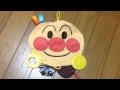 Anpanman Kami Kami Yubi Asobi Towel★アンパンマン カミカミ指遊びタオル がたのしい！