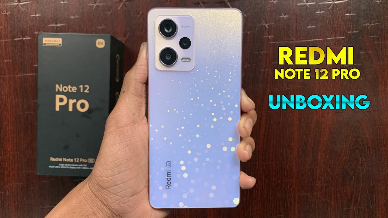 Redmi Note 12 Pro 5G Unboxing, First Look & Review 🔥 Redmi 12 Pro 5G  Price, specifications & More 