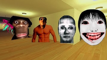 UNLIMITED NEXTBOT IN LIMINAL HOTEL WITH ME GMOD  #gmod #garrysmod #nextbots #dudeongmod