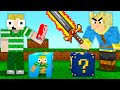 Syg lucky block krig mod emil  dansk minecraft