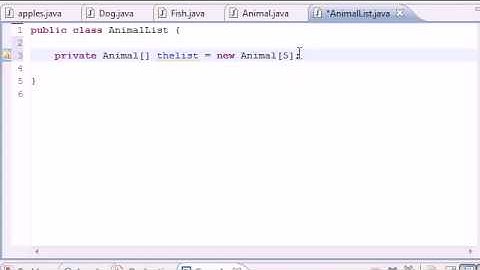 Part 60: Java Programming Tutorial - Array Holding Many Objects .