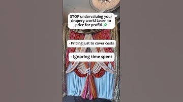 Stop losing money on your drapery services! | #backdropdecorationideas