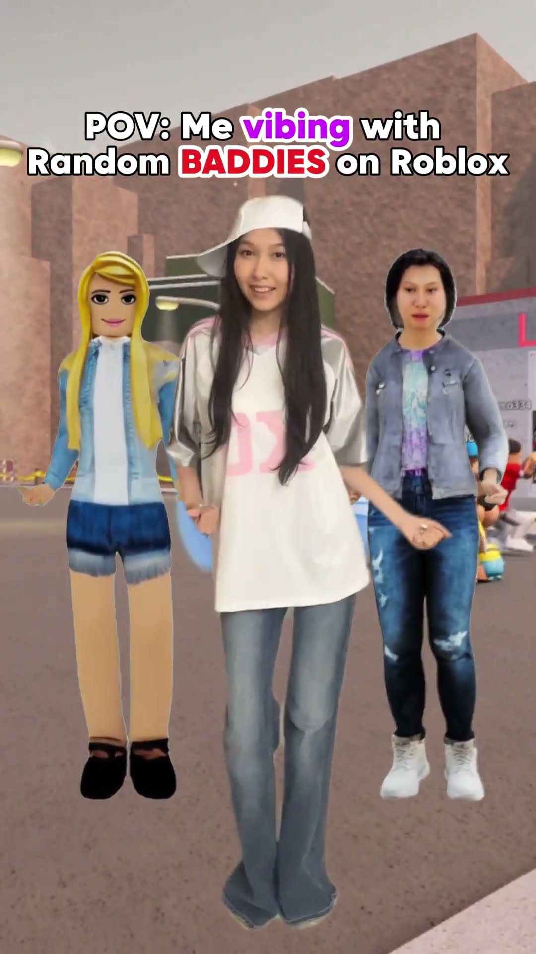 KING CHAN NA! with Roblox Baddies..?✨ #roblox #robloxshorts