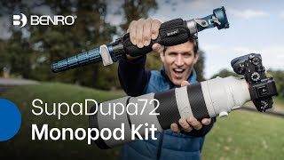 The Ultimate Long Lens Companion | Benro SupaDupa72 Monopod