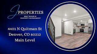 4401 N Quitman Street Denver CO 80212 - Lower Level
